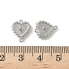 304 Stainless Steel Connector Cabochon Settings STAS-Z144-07P-3