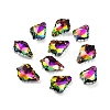 AB Color Plated Electroplate Glass Pendants EGLA-O003-06C-07-1