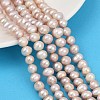 Natural Cultured Freshwater Pearl Beads Strands PEAR-I007-07X-06E-1