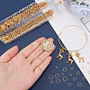 800Pcs 4 Styles 304 Stainless Steel Open Jump Rings STAS-ME0002-12-5