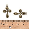Tibetan Style Alloy Gothic Pendants MLF0175Y-NF-2