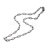 304 Stainless Steel Cable Chain Necklaces NJEW-JN03628-01-2