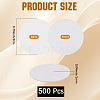500Pcs Flat Round Foam Lid Liners DIY-CN0003-31A-2