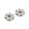 Rack Plating Zinc Alloy Spacer Beads FIND-T071-04P-2