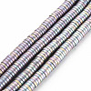 Electroplate Non-magnetic Synthetic Hematite Beads Strands G-T061-144D-1