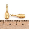 304 Stainless Steel Pendant Rhinestone Settings STAS-H241-36G-3