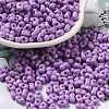 Baking Paint Glass Seed Beads SEED-K009-01A-11-1