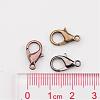 1 Box 240PCS 6 Colors Zinc Alloy Lobster Claw Clasps PALLOY-JP0002-3