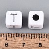 Opaque Acrylic Beads SACR-T035-03T-4