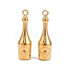 304 Stainless Steel Pendant Rhinestone Settings STAS-H241-36G-1