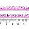 Electroplated Synthetic Non-magnetic Hematite Beads Strands G-B132-B01-01C-4