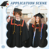 2Pcs 2 Colors Polyester Graduation Honor Rope AJEW-PH0012-05-6