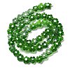 Handmade Millefiori Lampwork Beads Strands LAMP-F035-09J-2