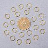 Brass Open Jump Rings KK-PH0006-10mm-G-4
