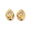 304 Stainless Steel Rhinestone Bead STAS-U047-08G-1
