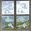 Waterproof PVC Colored Laser Stained Window Film Static Stickers DIY-WH0314-132-7