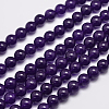 Natural Malaysia Jade Bead Strands G-A146-10mm-A01-1