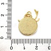 Brass Enamel Pendants KK-K339-04B-G-3