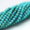 Natural Magnesite Beads Strands TURQ-P027-69-4mm-2
