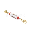 Glass Pendant Decorations HJEW-MZ00359-02-4