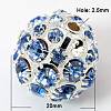 Brass Rhinestone Beads RB-Q165-12-2
