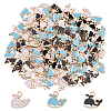 DICOSMETIC 150Pcs 3 Colors Alloy Enamel Charms ENAM-DC0001-59-1