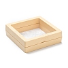 Square Transparent PE Thin Film Suspension Jewelry Display Box CON-D009-01B-01-2