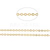 Brass Cable Chains CHC-T008-08G-4