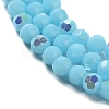 Opaque Glass Beads Strands EGLA-A035-P3mm-L08-3
