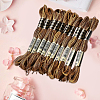 10 Skeins 6-Ply Polyester Embroidery Floss OCOR-CY0002-99F-3