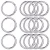10Pcs Alloy Spring Gate Rings FIND-SP0001-38P-1