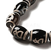 Tibetan Style dZi Beads Strands G-F726-A15-4