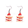 Birthday Resin Dangle Earrings WG88414-01-5