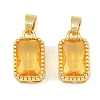 Brass & Glass Pendants GL-CBA96FD-02G-2