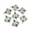 Alloy Enamel Chandelier Component Links ENAM-EA9734Y-3-1