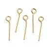 Brass Eye Pins KK-H502-02B-G-1