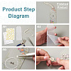 DIY Bookmark Making Kit DIY-BG0001-61-4
