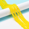 Transparent Glass Beads Strands EGLA-A034-T3mm-MD17-3