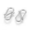 304 Stainless Steel S-Hook Clasps STAS-O118-67P-2