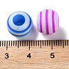 Opaque Acrylic European Beads SACR-P031-01A-3