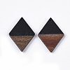Resin & Walnut Wood Pendants RESI-Q210-009A-A01-2