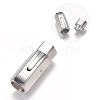 304 Stainless Steel Bayonet Clasps STAS-O114-044D-P-1