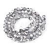 Transparent Electroplate Glass Beads Strands LS-EGLA-A035-T4mm-M01-2