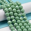 Opaque Glass Beads Stands EGLA-A035-P10mm-D20-2