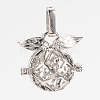 Rack Plating Brass Cage Pendants LS-KK-S309-01P-1
