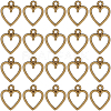 100Pcs Tibetan Style Alloy Charms FIND-SC0012-39AB-1