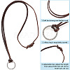 Alloy Cowhide Leather Cords Neck Cord AJEW-WH20004-31A-6