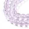 Baking Paint Transparent Glass Beads X1-DGLA-N006-6mm-05-3