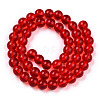 Transparent Glass Beads Strands X-GLAA-T032-T8mm-09-3