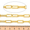 Stainless Steel Oval Paperclip Chains CHS-G040-01B-G-3